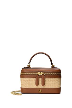 Hallee-Crossbody-Small-Raffia/Ntrl Smth LAUREN RALPH LAUREN | Tracolla | 431P06089001